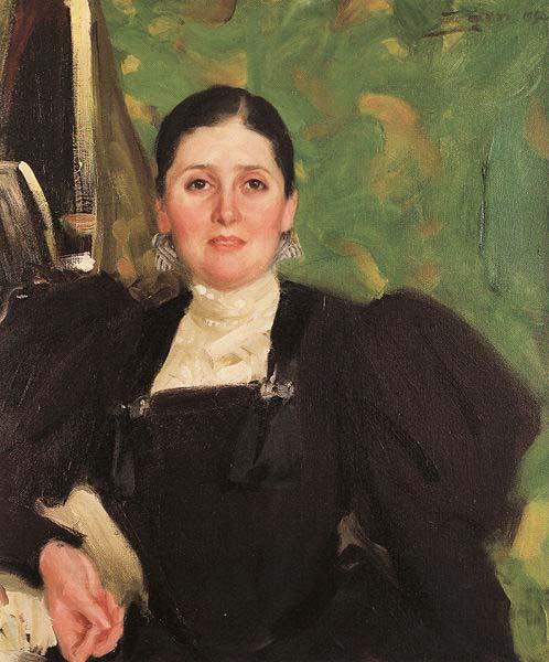 Max Liebermann Martha Liebermann by Anders Zorn oil painting picture